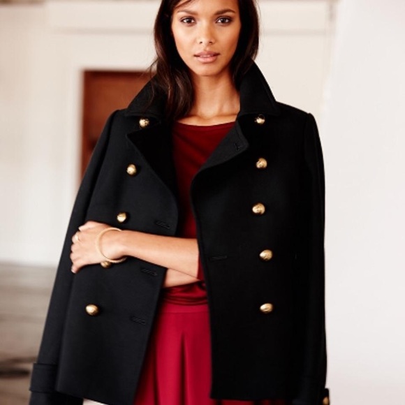 Banana Republic Jackets & Blazers - Banana Republic Brass Button Peacoat